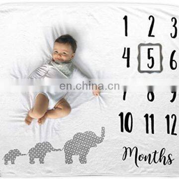 Premium Plush Flannel Fleece Photo Prop for Newborn Boy & Girl