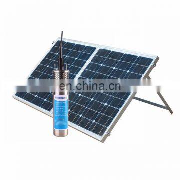 High Power Submarine Solar Bore Deep Well Dc Submersible Water Pump photo-3