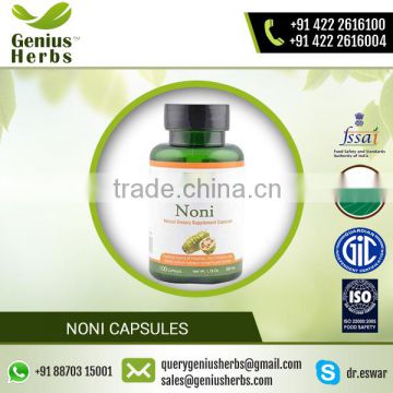 High Quality Noni Capsules at Low Price by Best Manufacturer