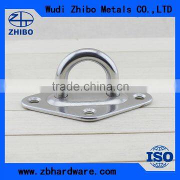 Stainless Steel Four Hole Diamond Eye Plates