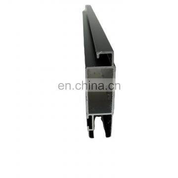 Shengxin Black Powder Coated Aluminium Extrusion Profiles for Windows and Doors Aluminium Profiles for Furniture photo-3