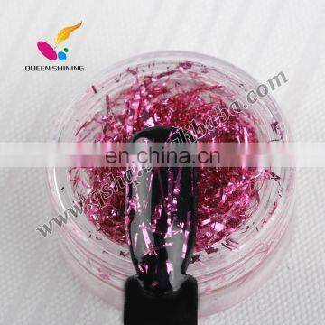 Queen Shining New Foil Wire Colorful Silk Ornament for Beauty Nail Art photo-6