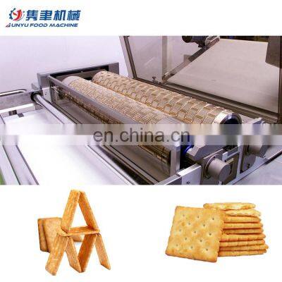 1500kg/h Full Automatic Hard and Soft Biscuit Production Line Dog Biscuit Soda Crispy Cracker Making Machine photo-2