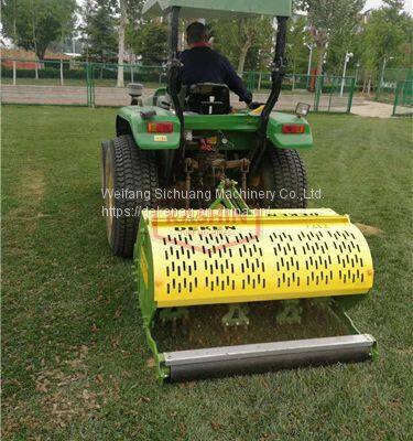 turf puncher helps alleviate waterlogging and deep aerates the ground