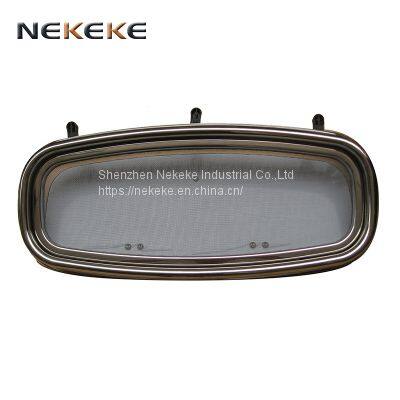 Marine Boat Mirror Polished Stainless Steel 316 Rectangular Porthole photo-2