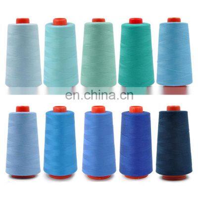 wholesale price 100 spun polyester sewing thread 4000yds 40S/2