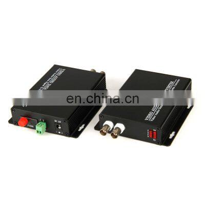 Desktop 1 Pair Single Mode Single Fiber 2 Channel with rs485 To Fiber Video Converter high quality