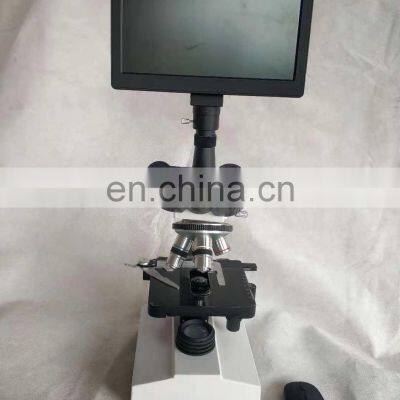Laboratory Use 7 Inch 9 Inch Optical LED Light Video Screen Biological Microscope