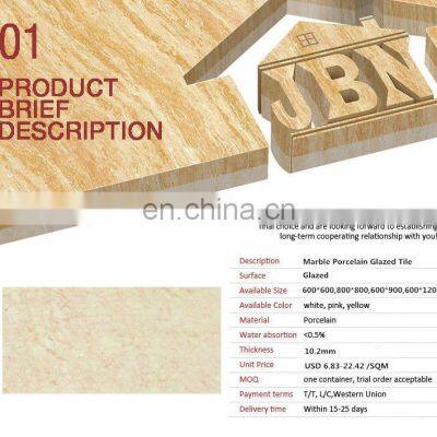 1200x600mm Polished Flooring Marble Glazed Porcelain Tiles photo-2