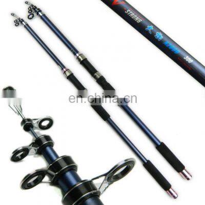 Big Fish hunter 2.1/2.4/2.7/3.0/3.6m ExtraHeavy Action Telescopic Fishing Rod For Sea Fishing River Lake Fishing