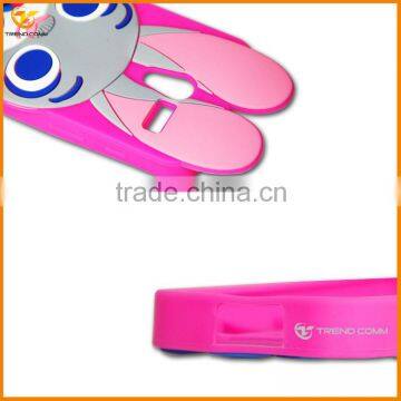 3d Rabbit Cartoon Silicon Case for Motorola Moto g photo-4