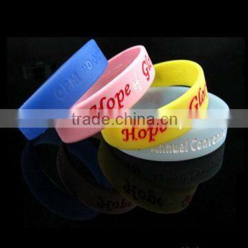 Promotioanl gift excellent bracelet silicone