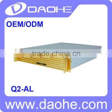 2U 9 Bays Non-hotswap Aluminum Panel Rackmount Server Chassis photo-2