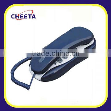 Analog fixed corded novelty slim corded telephones