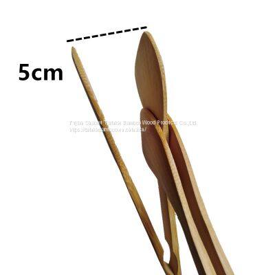 Wholesale Bamboo Tong for Food BBQ/ Twinkle Bamboo Wood Tongs Wholesale photo-2