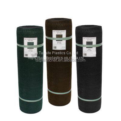 100% Virgin Hdpe Black Sun Shade Net Shading Net Knitted Netting For Green House