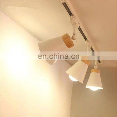 Retail Track Rail Lamp With 9W E27 Spotlights Bulb Aluminum Track Fixture Spot Rail Tracking Lamp photo-5