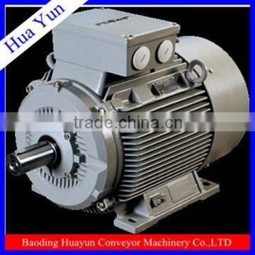 Electric motor with hydraulic pump and high speed hydraulic motor