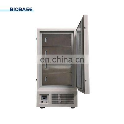 BIOBASE China professional Vertical Led Display Minus 60 Degree Freezer 398l Biobase Bdf-60v398 for Medical Instrument