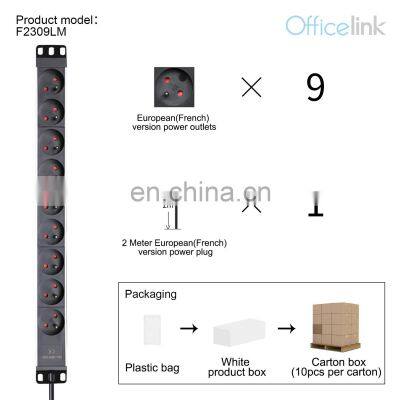PDU With French Sockets and Adjustable Angle Bracket photo-2