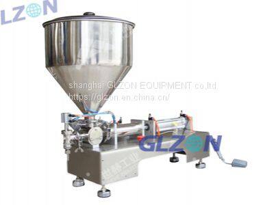 Small batch paste-liquid dual-purpose volumetric filling machine