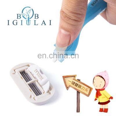 4 Layers Razor Blade Women Customized Logo Razor Blade Manufacture Shaving Razor Germany Steel GF-0304