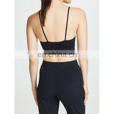Wholesale Women's Blouse Tank Tops Fitness Casual Gym Custom Camisole Sport Tank Top Hot Seller Amazon