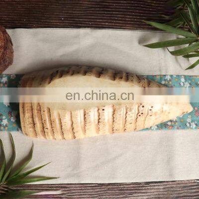 Wholesale European Boat Shape Creative Bamboo Root Multi Dried Fruit Candy Plate Cute Snack Tray for Home Decoration Divide photo-4