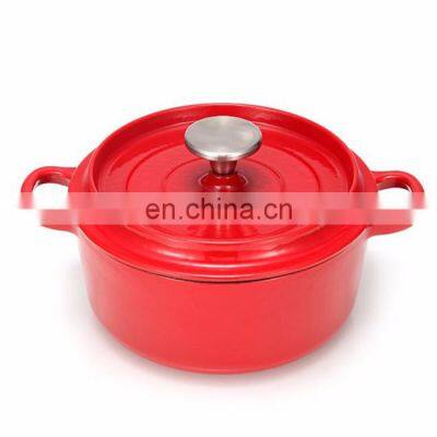 Casserole Set Cooking Pot Enamel Cast Iron Cookware