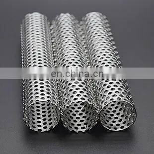 Stainless Steel Perforated Mesh Tube For Water Filtration photo-3