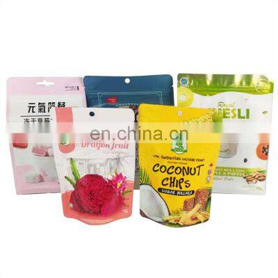 Customize Digital High Quality Printed Kraft Plastic Compostable Stand up Pouches With Zipper for Food Packaging photo-4