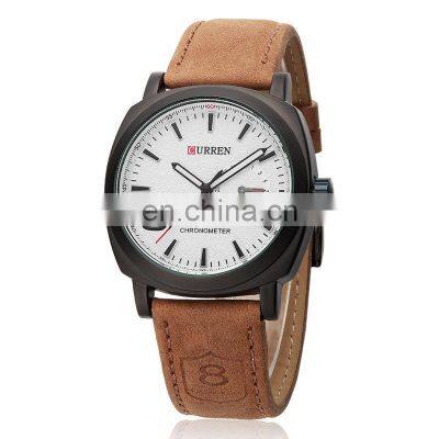 Men's Watch Fashion Frosted Belt Men's Watch Casual Business Quartz Watch