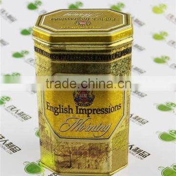 tin can metal tea tin box iron printing case