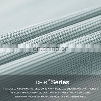 Ribbed Side Folding Yoga Tight Tshirts Factory Sale Women Long Sleeve Outdoor Sports Tops photo-3