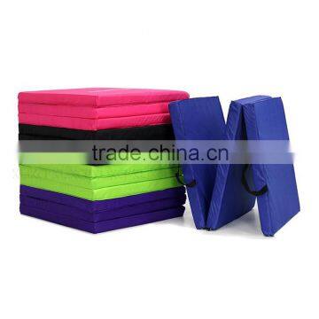 3-Fold Sponge PVC Exercise Mat / Crossfit Gym Use Mat