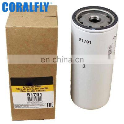 Truck Diesel Engine Oil Filter B7600 51791 for Wix forro filtro de aceite 51791