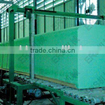 Long Sponge Foam Block Cut off Saw Cutter Machine