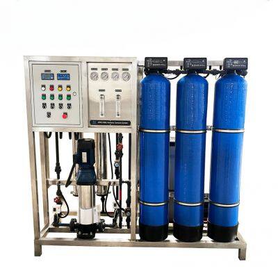 500Lph RO Water Treatment System Equipment Water Treatment Ro Machine Reverse Osmosis for Commercial Water Purification Filter