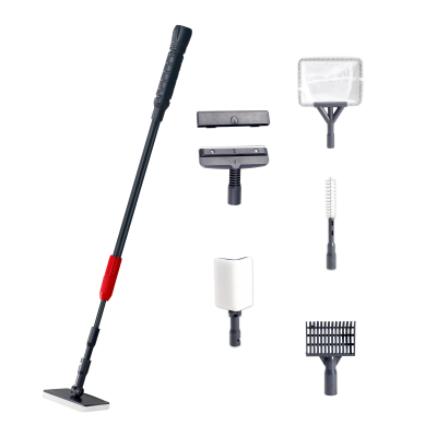 boxtech Fish Tank Cleaner 6 in 1 Kit,Adjustable Long Handle Aquarium Cleaning Tool Set