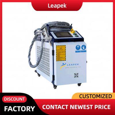 Portable Fiber Continuous 1000W Laser Cleaning Machine Handheld 3000W Rust Removal Machine for Car and Metal