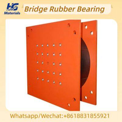 Find similar icon High Damping Bearing Elastomeric Seismic Isolation Rubber Bearing Pad Bridge Rubber Bearing for Bridge and Building
