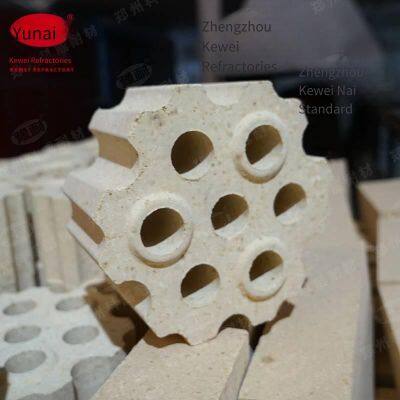 Low Creep High-alumina Seven-hole Checker Brick for the Regenerator of Hot Blast Stove, With Good Stability and High Compressive Strength photo-4