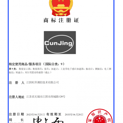 Trademark Registration Certificate