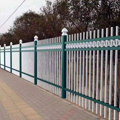 Wrought Iron Fence for Security Applications, 2.4m Height, Welded Joints