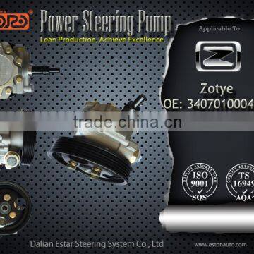 power steering pump for Zotye T600 2.0 OE No.3407010004-B11                        
                                                                                Supplier's Choice