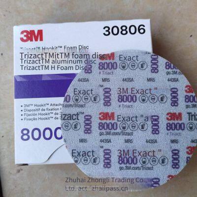 3m Trizact Pyramid Sponge Sandpaper #8000 photo-3