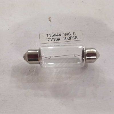 factory price glass bulb T11 BA9s 12V 5W T4W 1895  T15 12V15W halogen bulb for auto