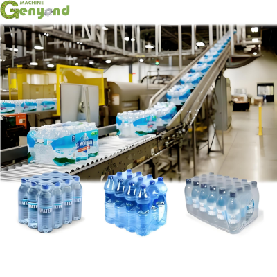 Genyond Factory Glass Bottle Soda Water Packing Machine