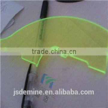 2mm- 5mm Polycarbonate sheet in yellow color in stock