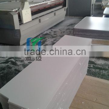 China opal white polycarbonate sheet in stock size 48'' x 96'' per sheet